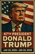 DonaldTrumpPortrait Iconography Documentary Historicism Poster