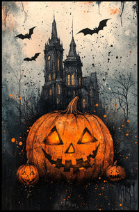 Haunted Halloween Night Poster