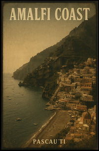 Amalfi Coast Scenic Beauty Poster