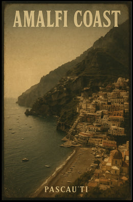 Amalfi Coast Scenic Beauty Poster