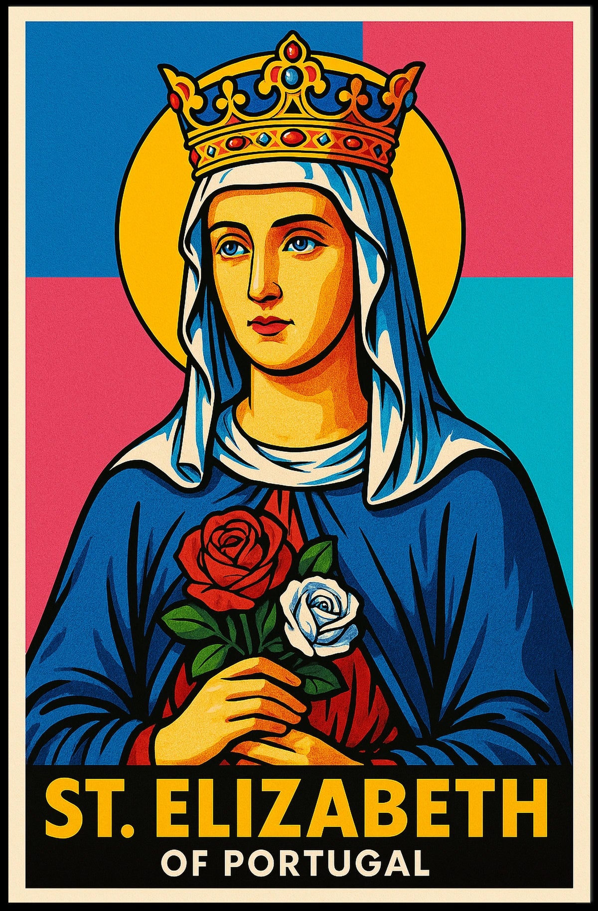 St. Elizabeth of Portugal Poster