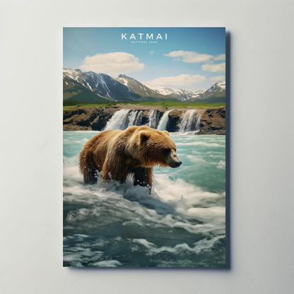 Katmai National Park Poster