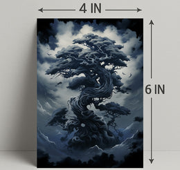 Enchanted Twilight Tree Poster PosterGoat