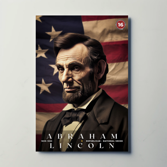 Abraham Lincoln 16th President Of The United States Portrait