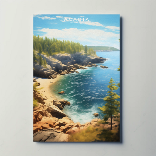 Acadia National Park Poster