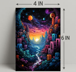 Cosmic Dreamscape Poster PosterGoat