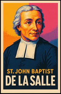 St. John Baptist de La Salle Poster
