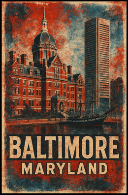 Baltimore, Maryland Poster