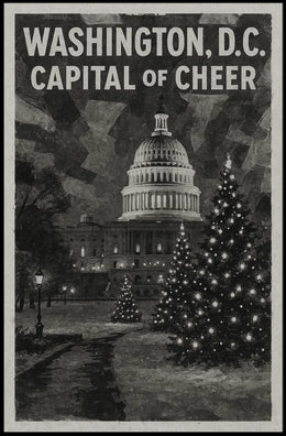 Washington DC Capital Of Cheer Poster