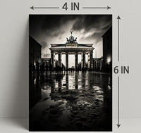 The Brandenburg Gate At Dusk Poster