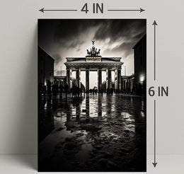 The Brandenburg Gate At Dusk Poster