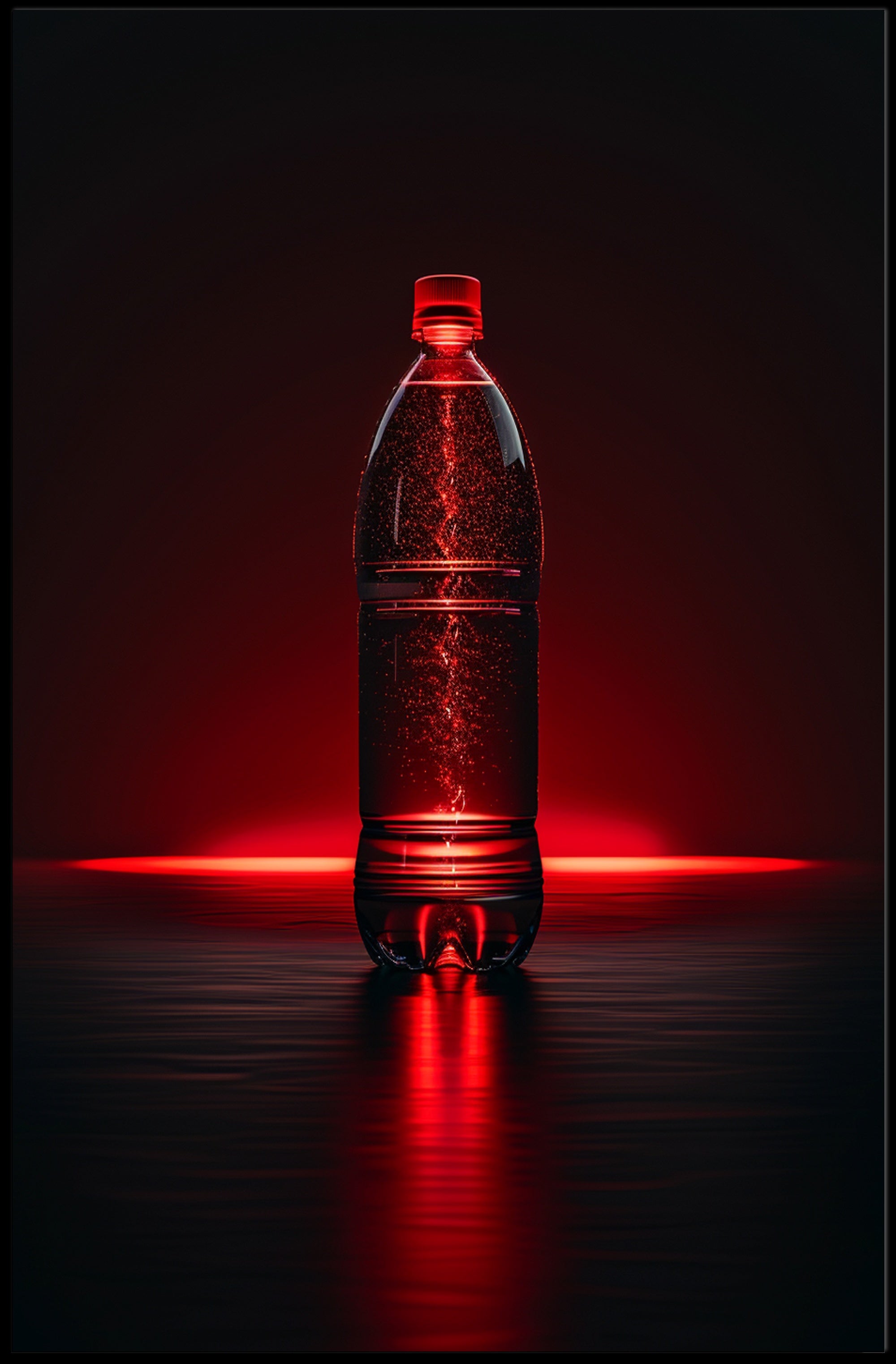 Majestic Eagle Soaring Against Golden Sun Poster PosterGoat