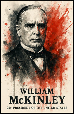 William McKinley 25th President Poster