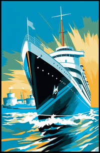 Majestic Ocean Voyage Poster