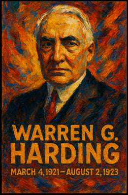 Warren G. Harding Poster