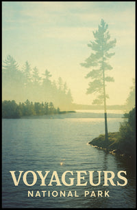 Voyageurs National Park Poster