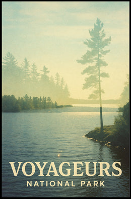 Voyageurs National Park Poster