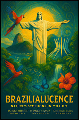 Brazilialucence NatureS Symphony In Poster