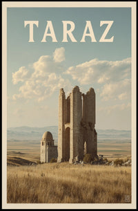 Taraz Ancient Ruins Poster