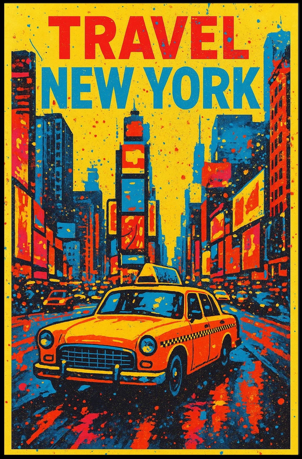 Travel New York Poster