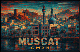 Muscat, Oman Poster