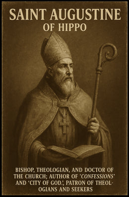 Saint Augustine Of Hippo Poster