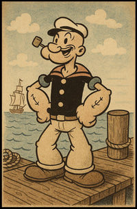 Popeye 1929 Art Poster POP-250