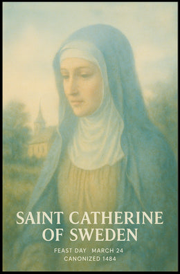 Saint Catherine Of Sweden Poster