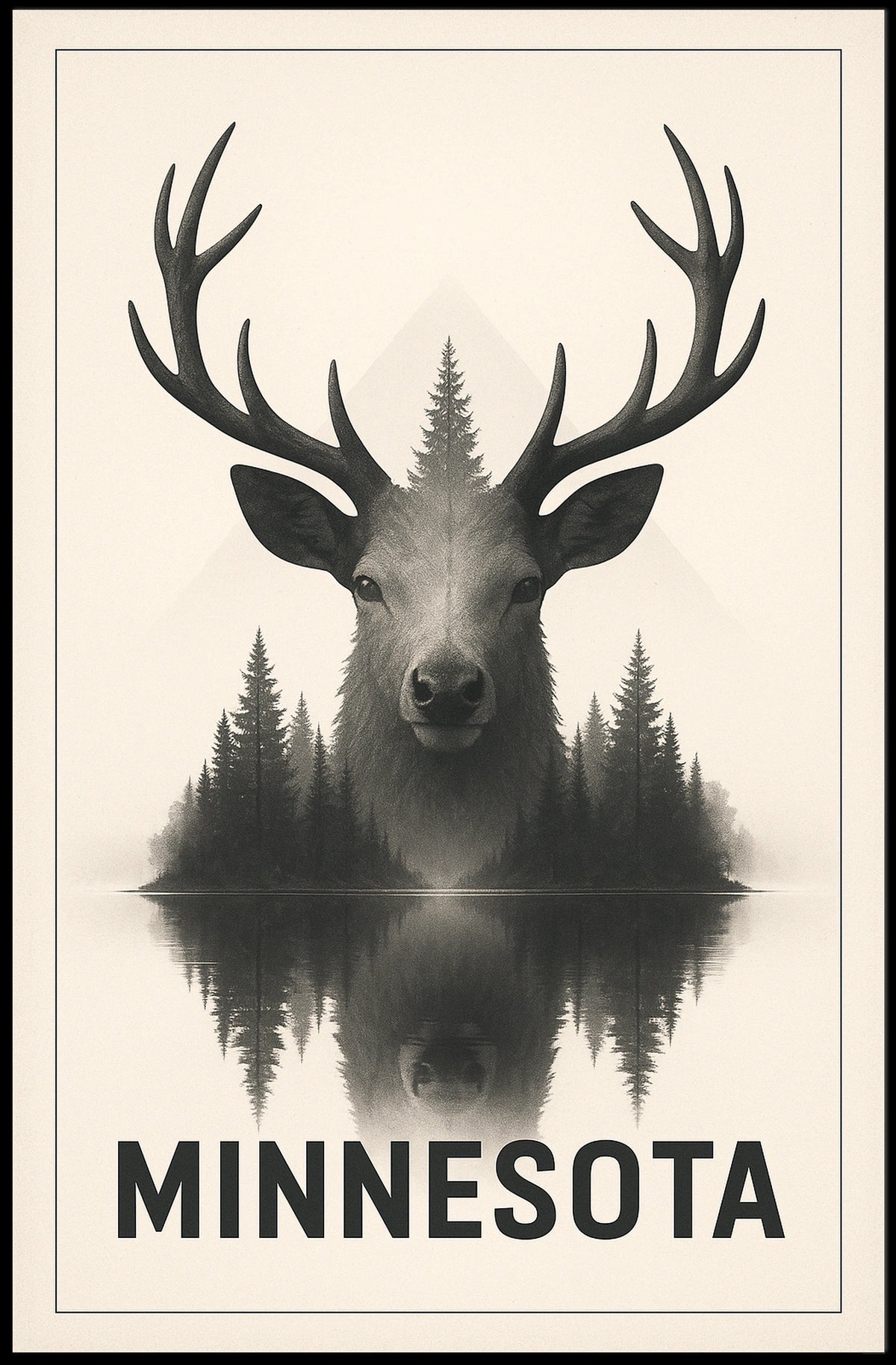Minnesota Wilderness Poster
