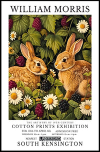 William Morris Nature-Illustrated Vintage Artistic Poster