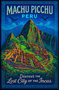 Discover Machu Picchu Poster