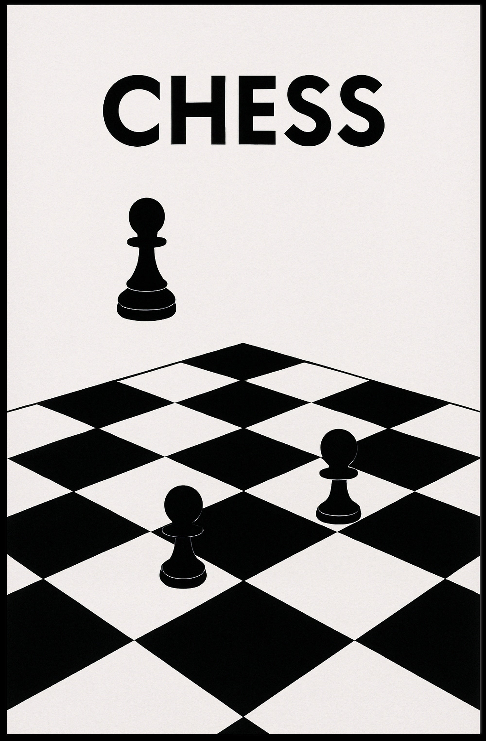 Chess Strategy Poster PosterGoat