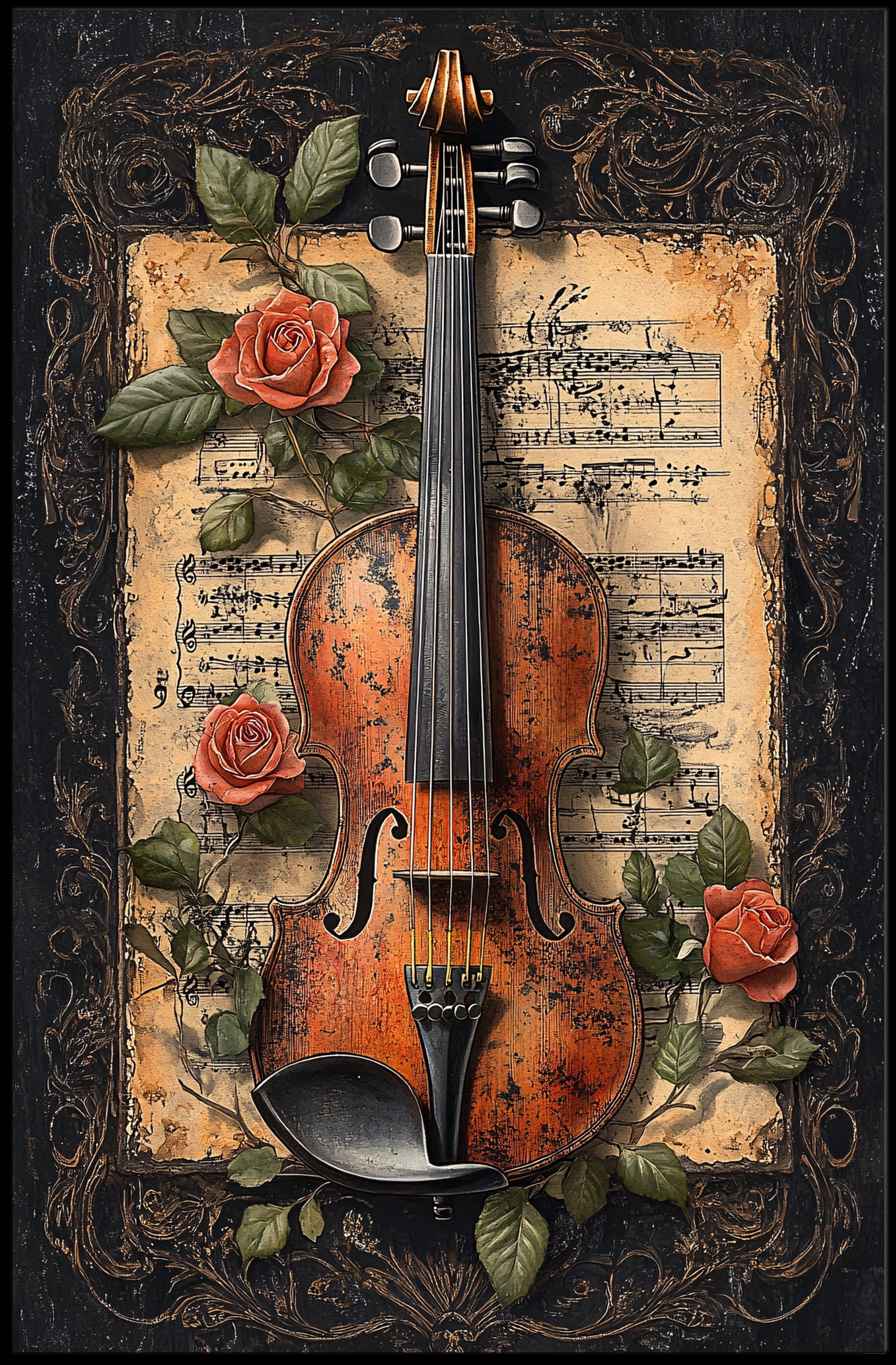 Harmony And Elegance Poster