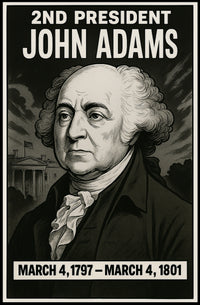 John Adams 2Nd President Poster