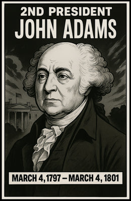 John Adams 2Nd President Poster