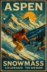Aspen Snowmass Adventure Poster