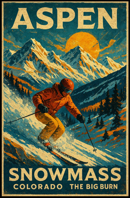 Aspen Snowmass Adventure Poster