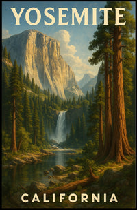 Yosemite National Park California Poster