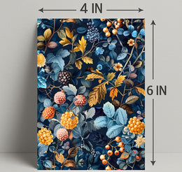 Botanical Abundance Art Print: Abstract or Artistic Poster