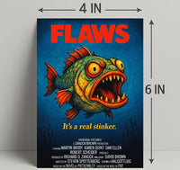 Flaws A Parody Deep Dive Poster PosterGoat