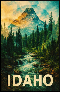 Idaho Wilderness Poster
