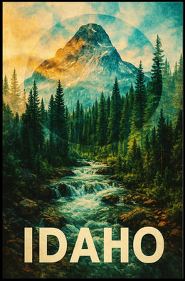 Idaho Wilderness Poster