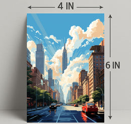 Urban Skyline Serenity Poster