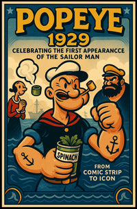 Popeye 1929 Art Poster POP-136