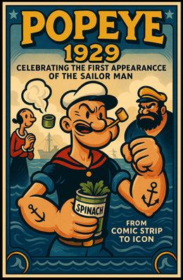 Popeye 1929 Art Poster POP-136