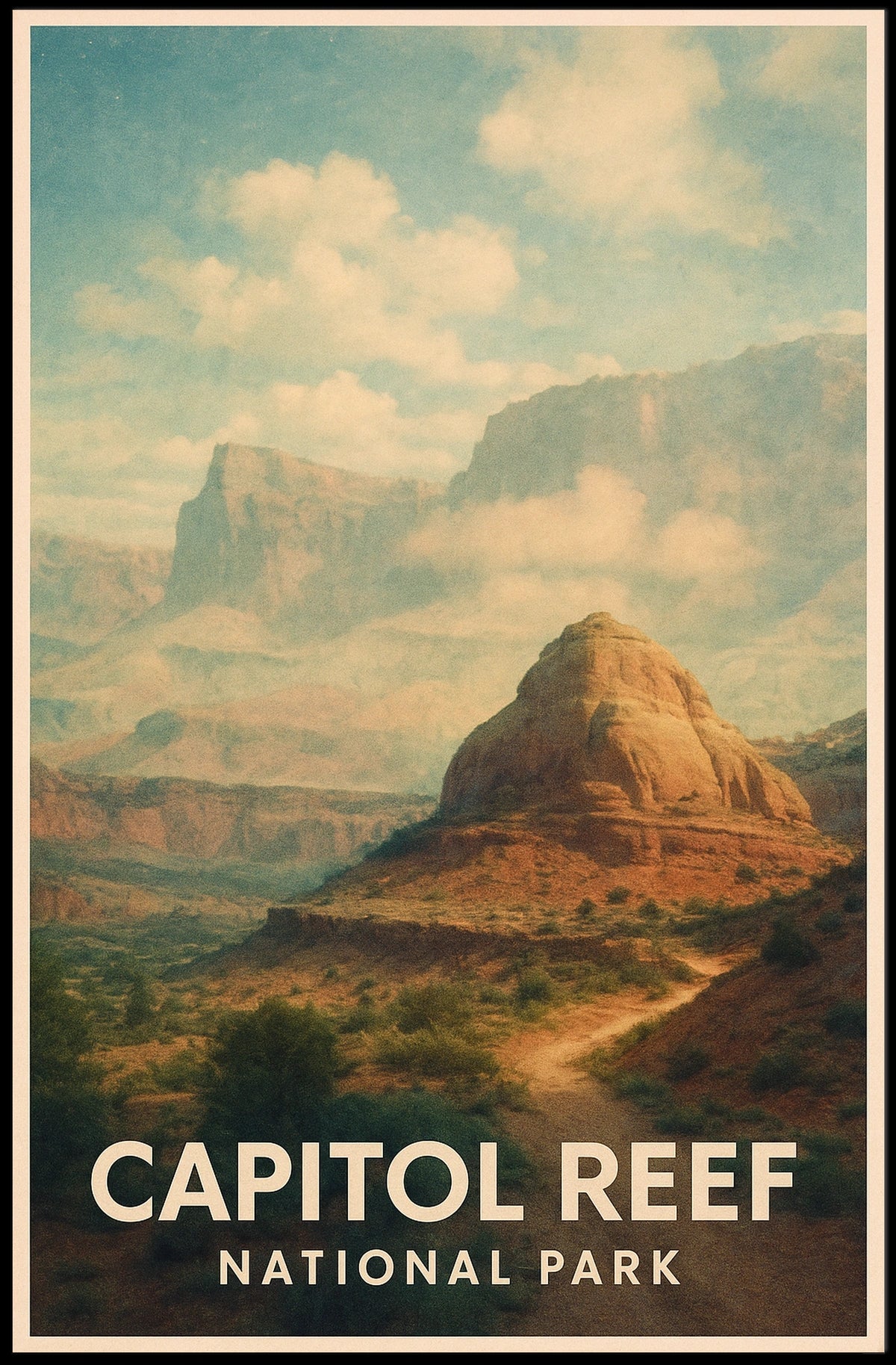 Capitol Reef National Park Poster