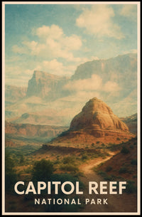 Capitol Reef National Park Poster
