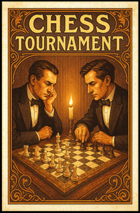 Chess Tournament Poster PosterGoat