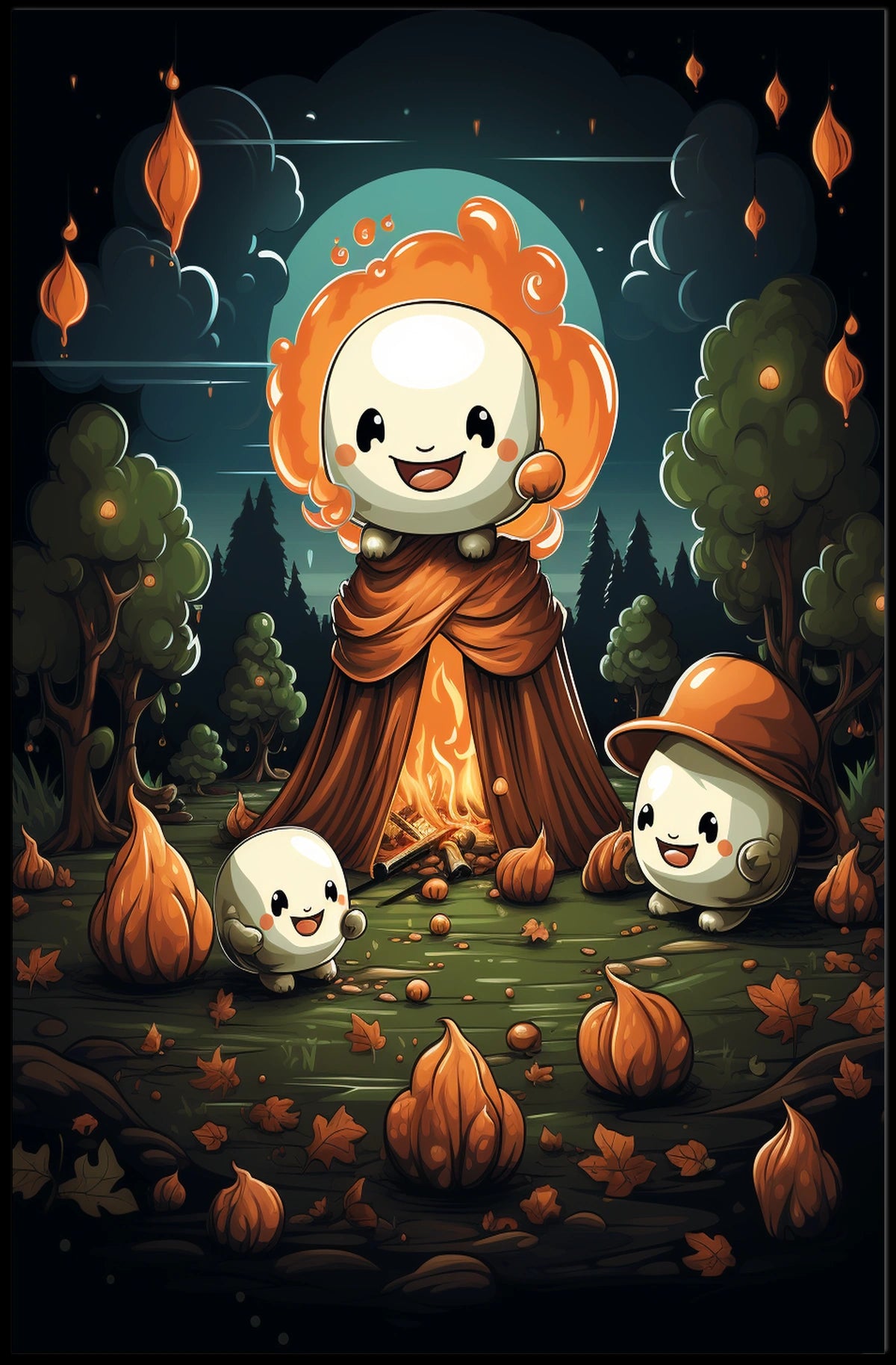 Enchanted Forest Gathering Poster