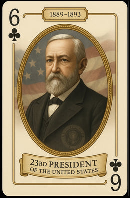Portrait Of The 23rd President Of The United States Poster